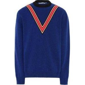 Stella McCartney 
Indigo Ribbon Trim Knit Jump